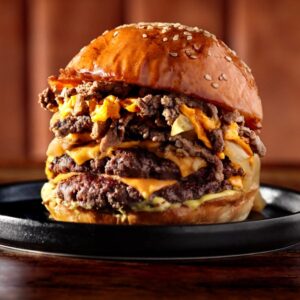 Philly Cheesesteak Burger